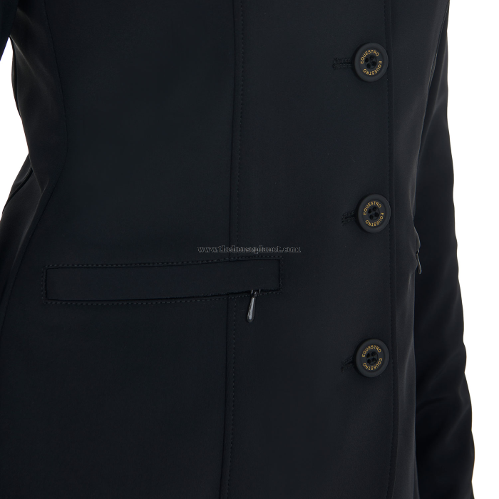 GIACCA DONNA EQUESTRO DA CONCORSO CON LOGO RICAMATO A CONTRASTO