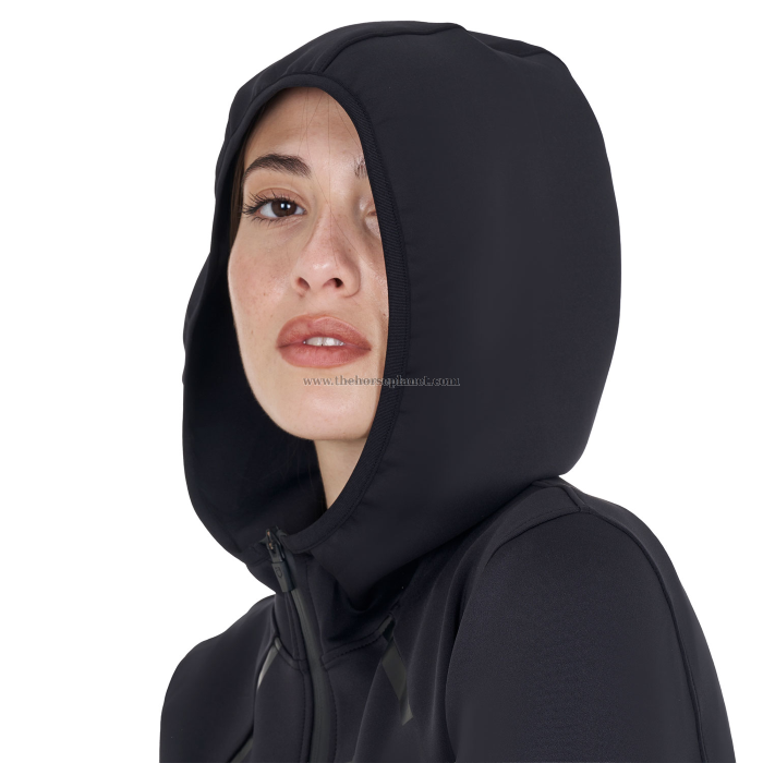 FELPA DONNA EQUESTRO IN TESSUTO TECNICO IN JERSEY CON ZIP FW25