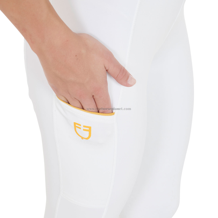 LEGGINGS DONNA INVERNALI EQUESTRO FULL GRIP  INTERNO IN PILE