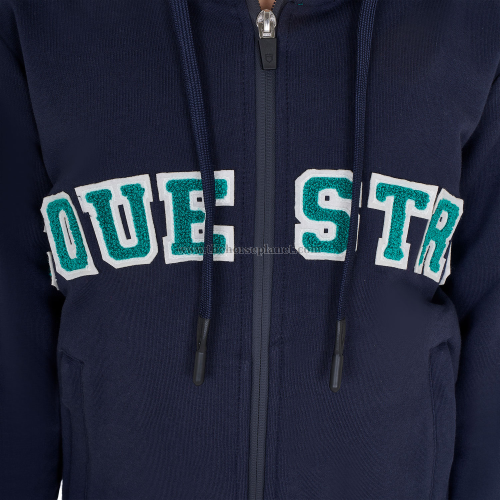 FELPA BIMBO/A EQUESTRO CON CAPPUCCIO MOD. SPONGE STITCH HOODIE SS25