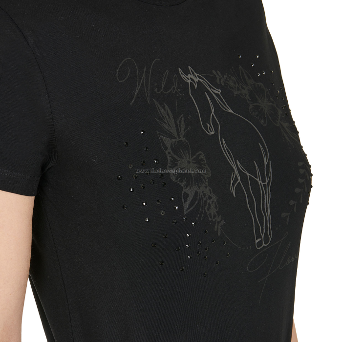 T-SHIRT DONNA EQUESTRO WILD FLOWER 