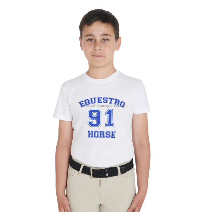 T-SHIRT BIMBO EQUESTRO HORSE CLUB 
