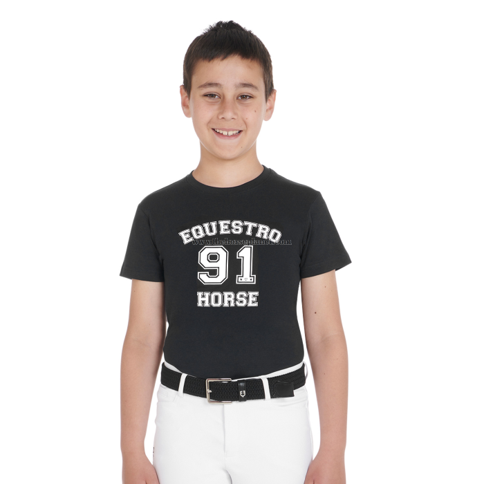 T-SHIRT BIMBO EQUESTRO HORSE CLUB 
