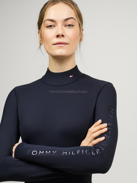 POLO ALLENAMENTO MANICHE LUNGHE TOMMY HILFIGER