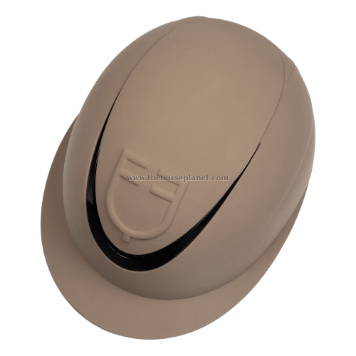 CAP DONNA EQUESTRO MOD. METEOR VISIERA LARGA LOGO EMBOSSED