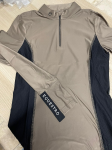 POLO DONNA EQUESTRO TESSUTO TECNICO DA ALLENAMENTO MANICA LUNGA 