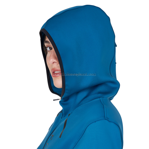 FELPA DONNA EQUESTRO IN TESSUTO TECNICO IN JERSEY CON ZIP FW25