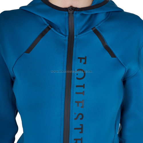 FELPA DONNA EQUESTRO IN TESSUTO TECNICO IN JERSEY CON ZIP FW25