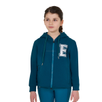 FELPA BAMBINA EQUESTRO ISTITUZIONALE CON ZIP INTERNO FELPATO