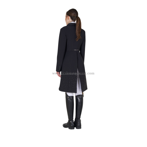 FRAC DONNA EQUESTRO IN TESSUTO TECNICO CON STRASS FW25 