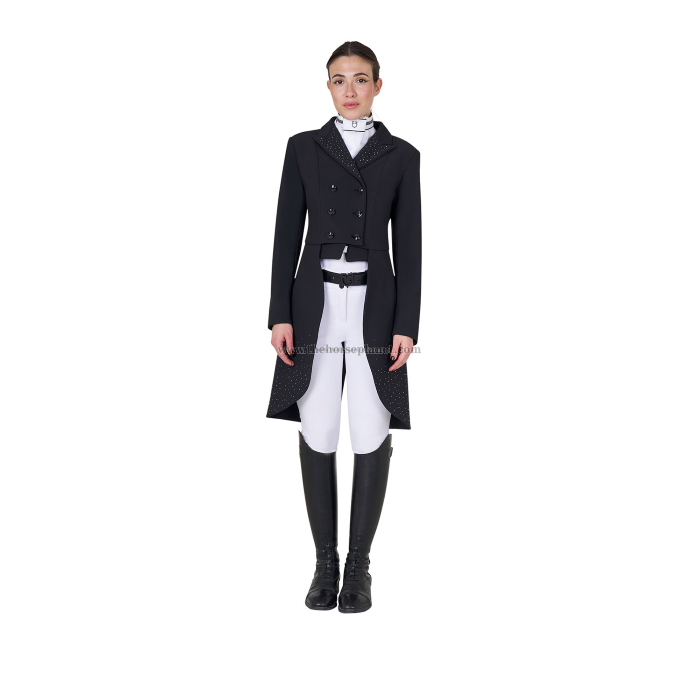 FRAC DONNA EQUESTRO IN TESSUTO TECNICO CON STRASS FW25 