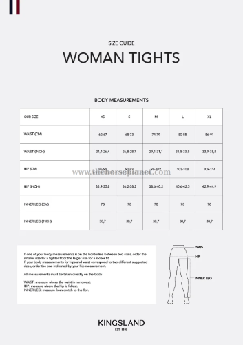 LEGGINGS FULL GRIP KINGSLAND MOD. MARIAM  