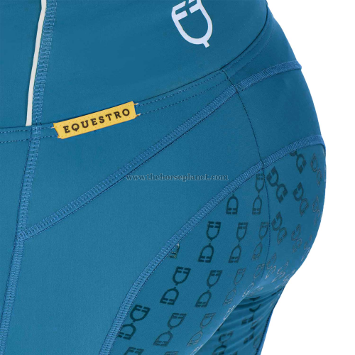 LEGGINGS DONNA INVERNALI EQUESTRO FULL GRIP  INTERNO IN PILE