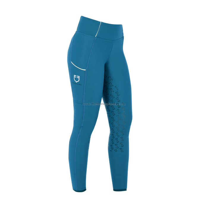 LEGGINGS DONNA INVERNALI EQUESTRO FULL GRIP  INTERNO IN PILE