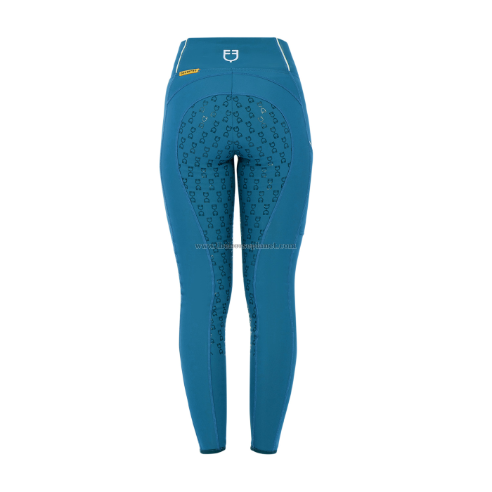 LEGGINGS DONNA INVERNALI EQUESTRO FULL GRIP  INTERNO IN PILE