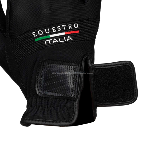 GUANTI IN TESSUTO TECNICO EQUESTRO X FISE
