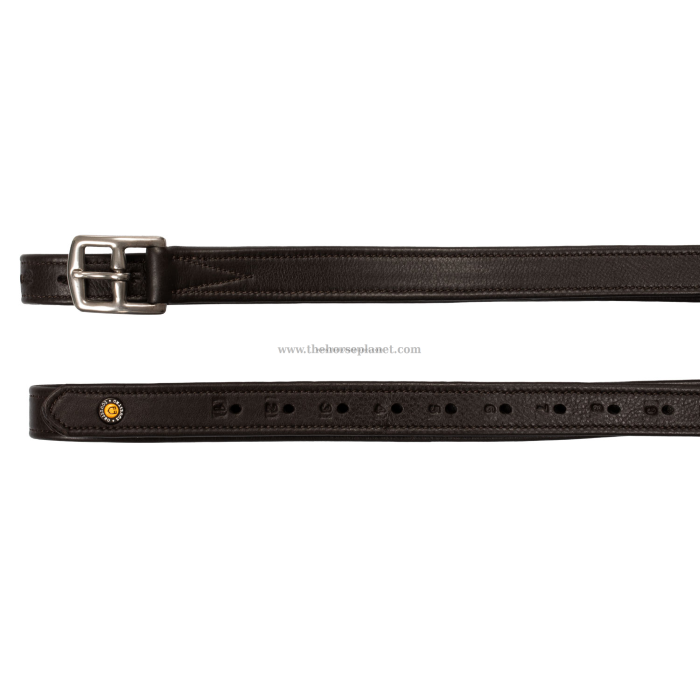 STAFFILI EQUESTRO IN CUOIO CON FORI NUMERATI 125CM