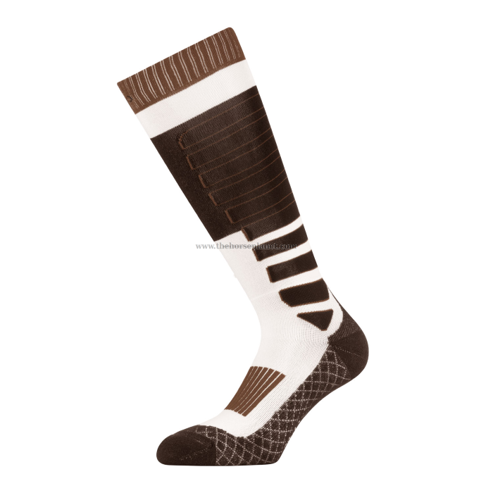 CALZA EQUESTRO IN TESSUTO TECNICO E TRASPIRANTE CON LOGO