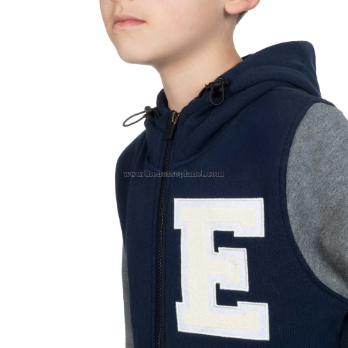 FELPA BIMBO EQUESTRO FULL ZIP INTERNO FELPATO