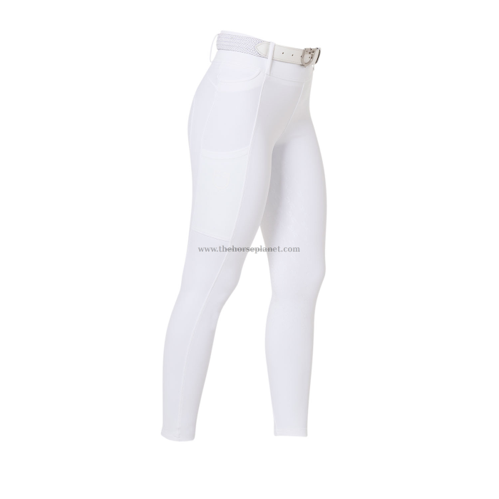 LEGGINGS DONNA EQUESTRO VITA ALTA CON PASSANTI FW25