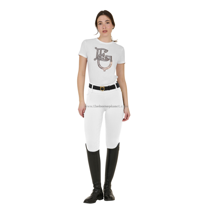 LEGGINGS DONNA EQUESTRO VITA ALTA CON PASSANTI FW25