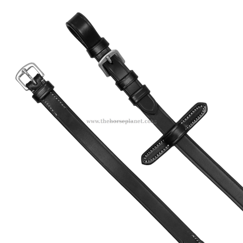 REDINI EQUESTRO IN GOMMA CON GRIP A RILIEVO E FINITURE IN ARGENTO 