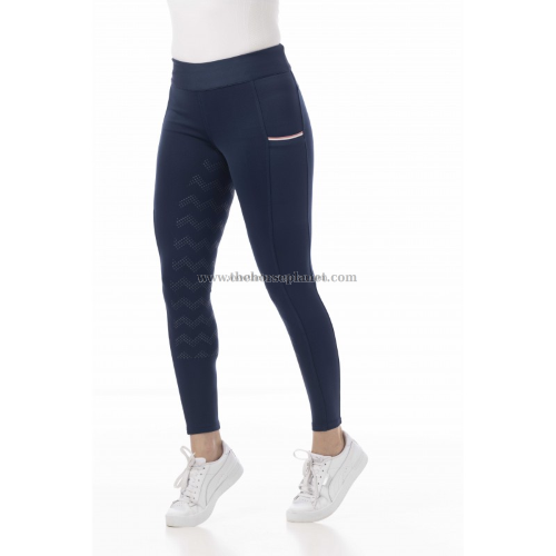 LEGGINGS BIMBA RIDING WORLD MOD. AGADIR FULL GRIP