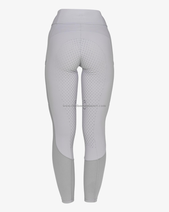 LEGGINGS DONNA SLIM FIT INSERTI MICRO MESH SS26