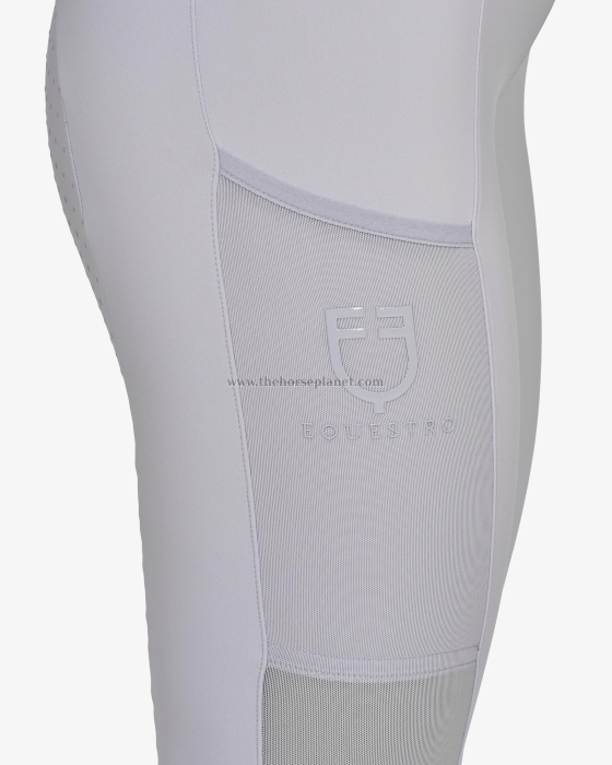 LEGGINGS DONNA SLIM FIT INSERTI MICRO MESH SS26