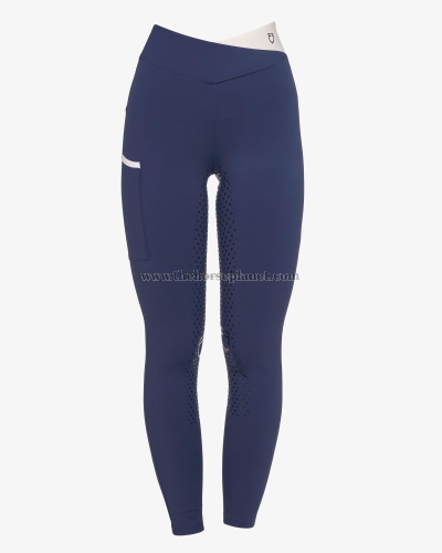LEGGINGS EQUESTRO DONNA FULL GRIP BICOLORE SS26