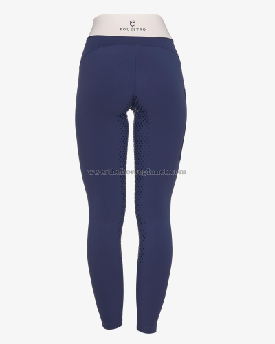 LEGGINGS EQUESTRO DONNA FULL GRIP BICOLORE SS26