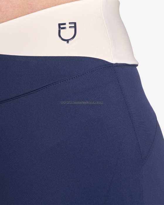 LEGGINGS EQUESTRO DONNA FULL GRIP BICOLORE SS26