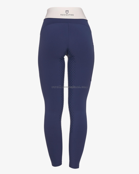 LEGGINGS EQUESTRO DONNA FULL GRIP BICOLORE SS26
