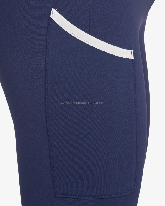 LEGGINGS EQUESTRO DONNA FULL GRIP BICOLORE SS26