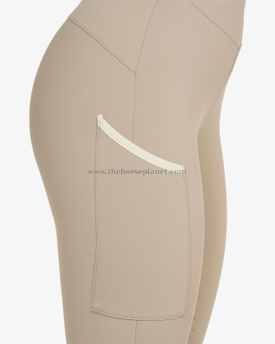LEGGINGS EQUESTRO DONNA FULL GRIP BICOLORE SS26