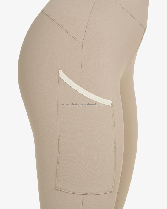 LEGGINGS EQUESTRO DONNA FULL GRIP BICOLORE SS26