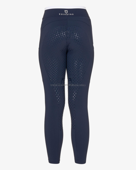 LEGGINGS BAMBINA EQUESTRO CON DECORAZIONI PERFORATE SS26