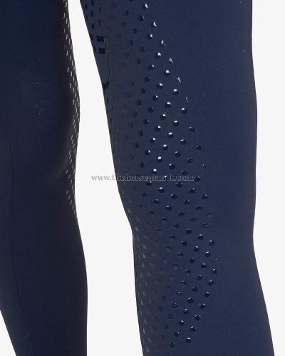 LEGGINGS BAMBINA EQUESTRO CON DECORAZIONI PERFORATE SS26