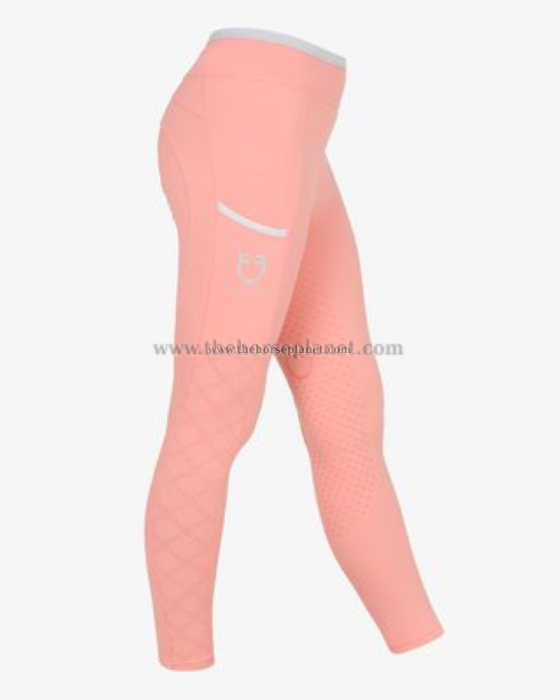 LEGGINGS BAMBINA EQUESTRO CON DECORAZIONI PERFORATE SS26
