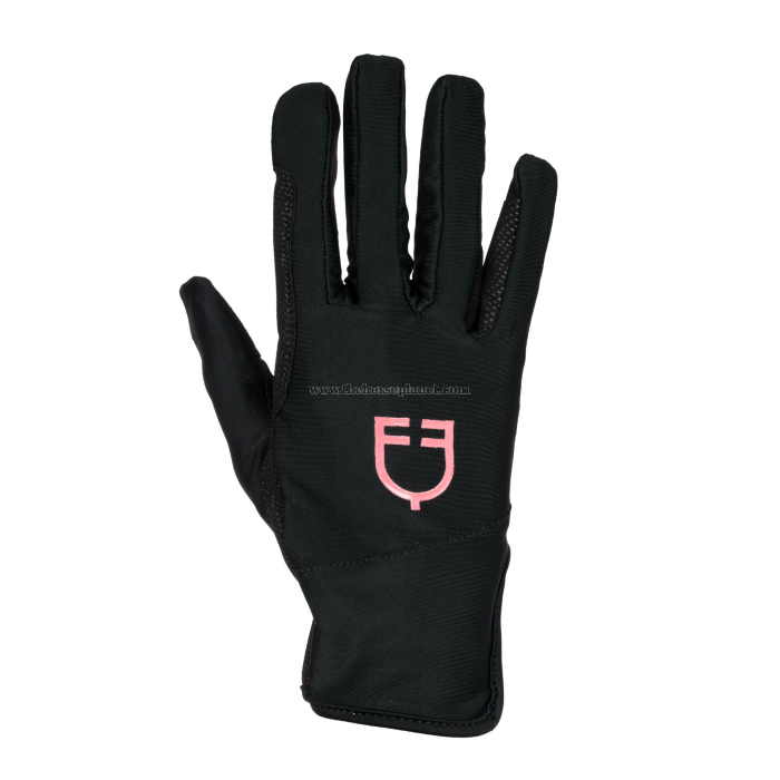 GUANTI EQUESTRO DONNA IN LYCRA CON LOGO