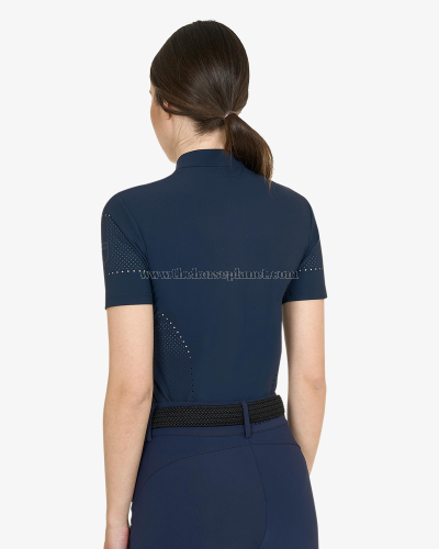 T-SHIRT EQUESTRO DONNA DA ALLENAMENTO IN TESSUTO TECNICO CON MICROFORI SS26
