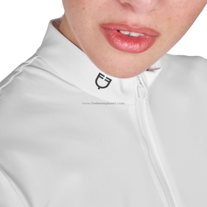T-SHIRT EQUESTRO DONNA DA ALLENAMENTO IN TESSUTO TECNICO CON MICROFORI SS26