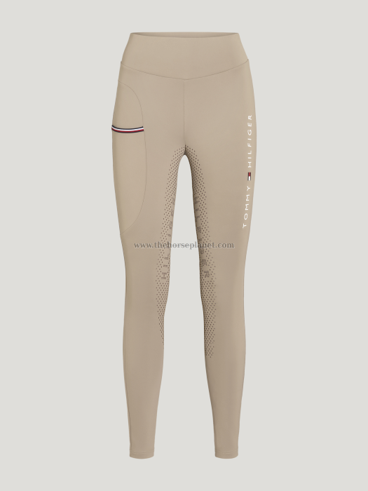 LEGGINGS ELMIRA TOMMY HILFIGER FULL GRIP BEIGE SS26