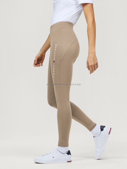 LEGGINGS ELMIRA TOMMY HILFIGER FULL GRIP BEIGE SS26
