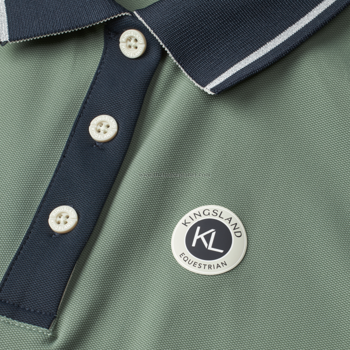 POLO SMANICATA KINGSLAND MOD. KLLaura  SS26