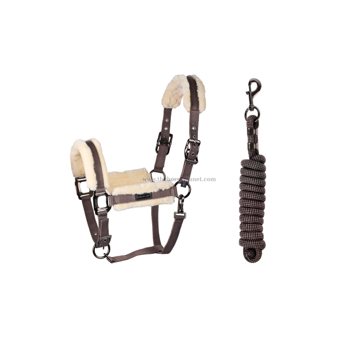 CAVEZZA + LUNGHINA KINGSLAND CON PELLICCETTA SINTETICA KLLEXIE SS26