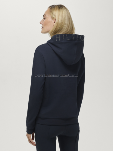 FELPA CON CAPPUCCIO E STRASS TOMMY HILFIGER MOD. HOLLYWOOD SS26 (INT.TELATO)