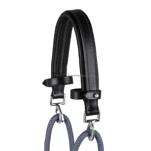 GOGUE ACAVALLO IN PELLE E NYLON 