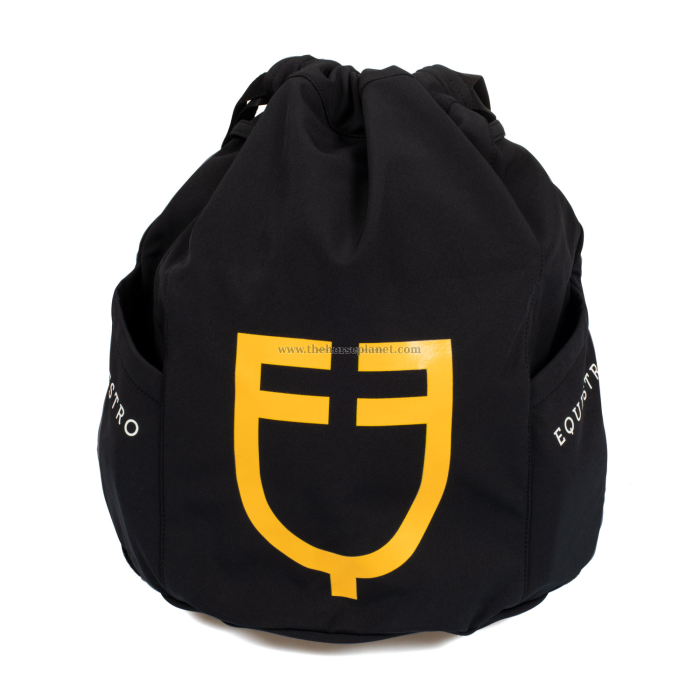 BORSA PORTA CASCO CON TASCHE LATERALI EQUESTRO