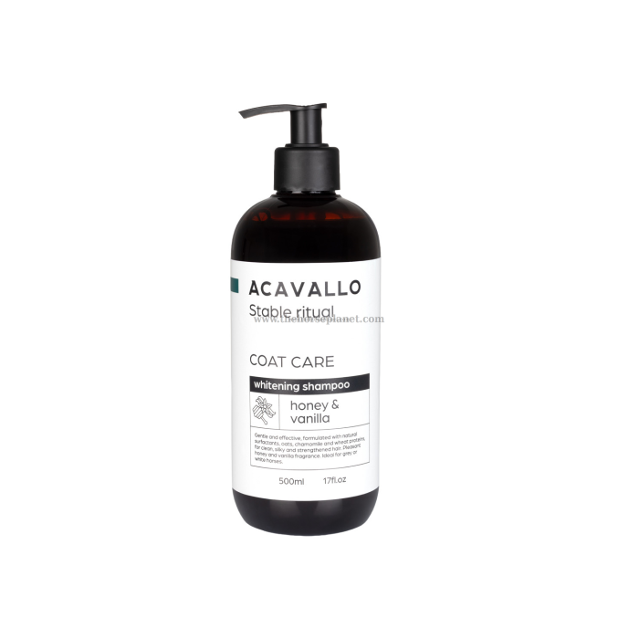 SHAMPOO PER GRIGI ACAVALLO MIELE E VANIGLIA  500ML